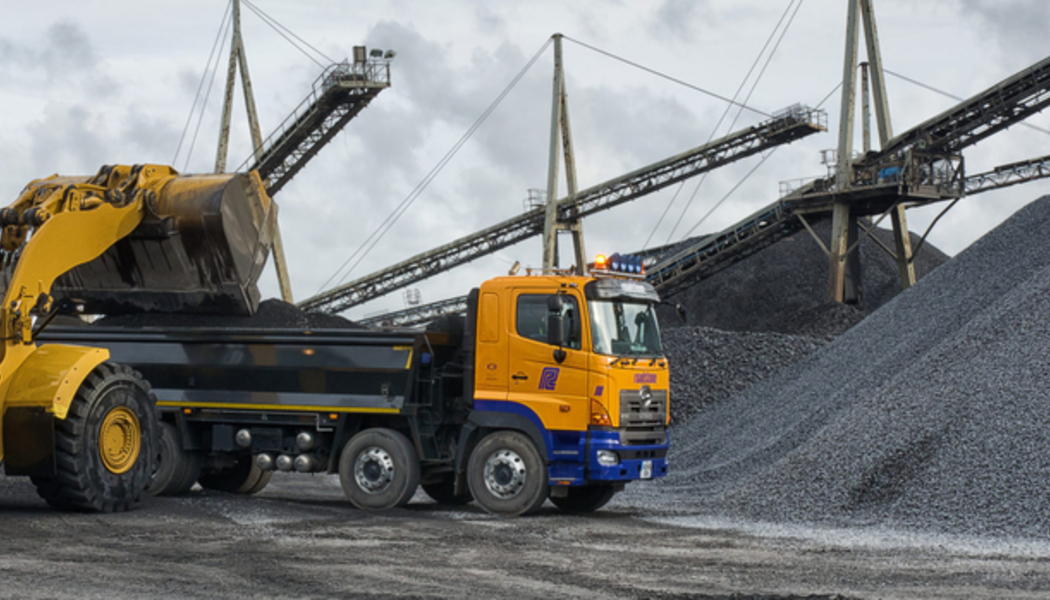 photo of aggregates lorry 