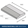 SADDLE BACK WALL CAP 300×915mm
