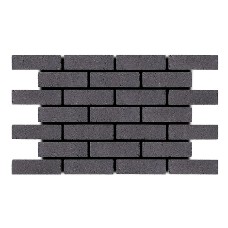Huntstown brick charcoal grey